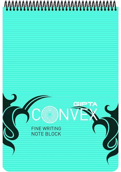 Convex Spiralli Bloknot A4 Çizgili 100 Yaprak 1393