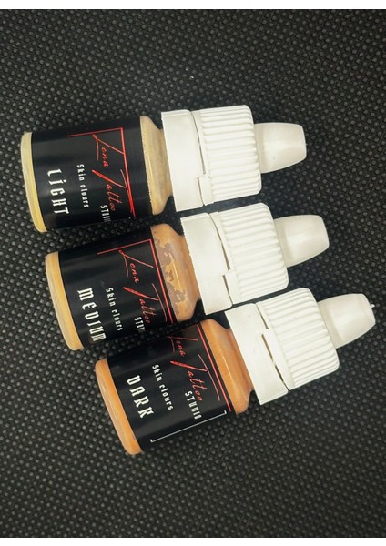 Ten Rengi Kalıcı Makyaj Boyası 3 Lü Set Lena Tattoo modelleri