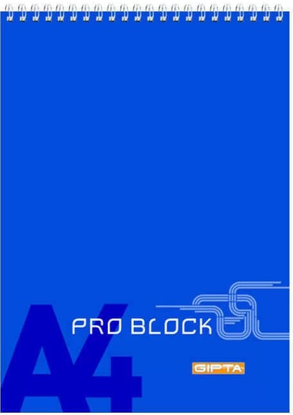Pro Block Spiralli Bloknot A4 Kareli 40 Yaprak 1398
