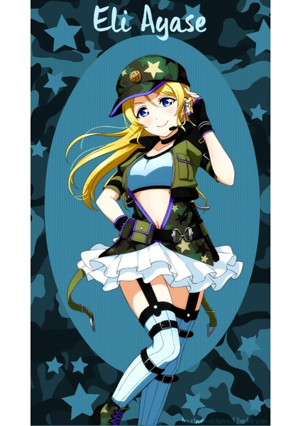 Anime Love Live - Eli Ayese Desenli Çift Sarılma Yastığı ( Hugging Pillow) Kılıfı fiyatları