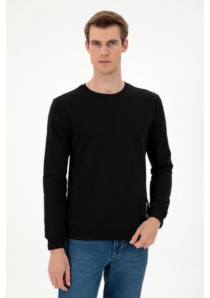 Erkek Siyah Sweatshirt 50293471-VR046 modelleri