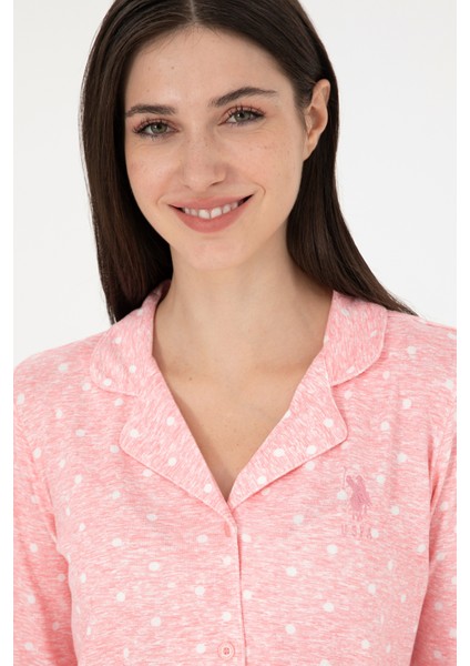 Kadın Pembe Pijama Takım 50303370-VR041