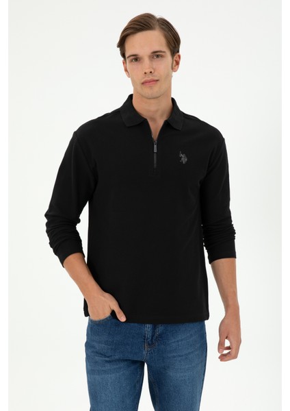 U.s. Polo Assn. Erkek Siyah Sweatshirt 50293413-VR046