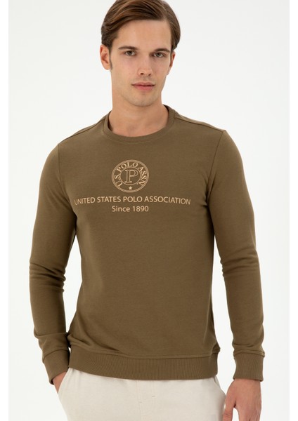 Erkek Haki Sweatshirt 50293424-VR027 modelleri