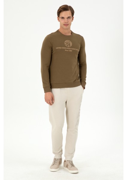 Erkek Haki Sweatshirt 50293424-VR027 fırsatları