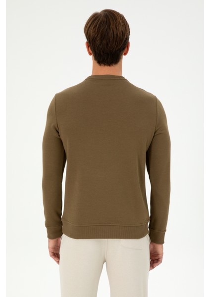 Erkek Haki Sweatshirt 50293424-VR027 indirimleri
