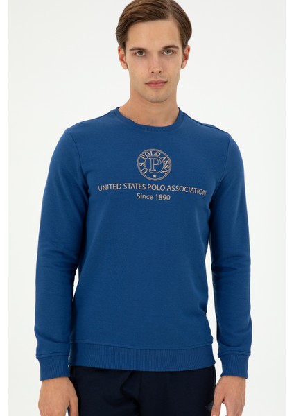 Erkek Indigo Sweatshirt 50293424-VR028