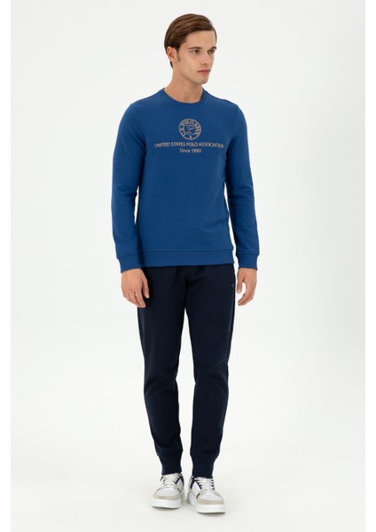 Erkek Indigo Sweatshirt 50293424-VR028