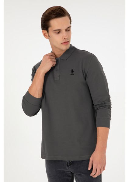 U.S. Polo Assn. Erkek Antrasit Sweatshirt 50289062-VR006