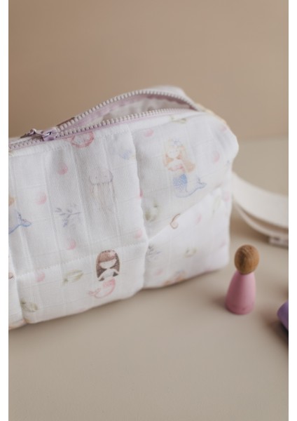 Puset Çantası - Kapitoneli Organizer Çanta