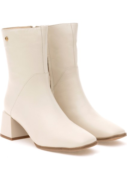 Kadın Beyaz Topuklu Çizme 50295942-VR019 modelleri