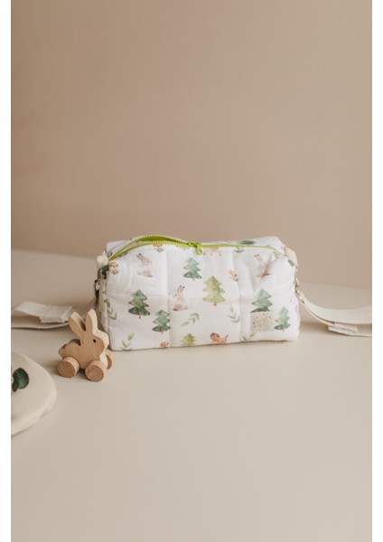 Puset Çantası - Kapitoneli Organizer Çanta