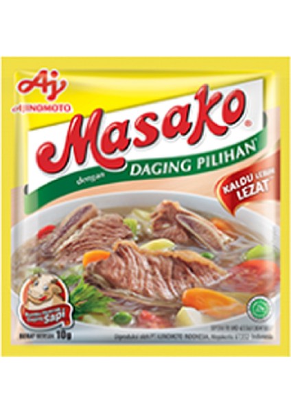 Masako Daging Pilihan Sapi 8,5 gr 1 Paket