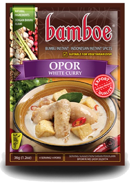 Bamboe Opor 36G 1 Paket