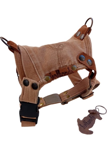 Köpek Göğüs tasması minik ırk kadife cepli göğüs ölçüsü:25-40cm ayarlamalı 3-7kg dog harness GT2-27