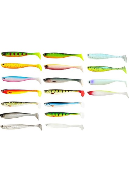 Basara 3D Soft Swim 3.5'' 8.89CM 6 Adet Silikon Yem