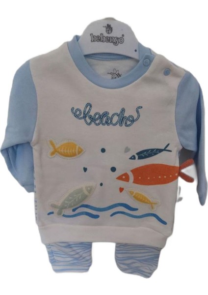 Patiksiz 2li Erkek Bebek Takım