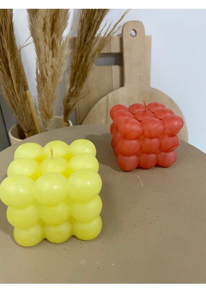 2'li Bubble Dekoratif Mum Seti fiyatları