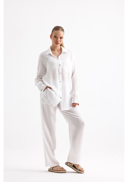 Müslin Palazzo Pantalon modelleri