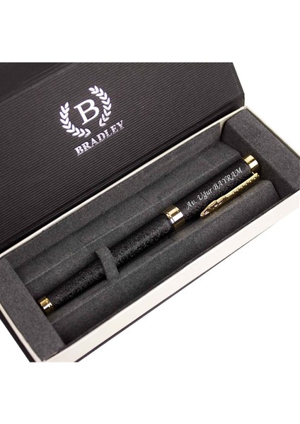 Isme Özel Bradley Roller Imza Kalemi Siyah mm fiyatları