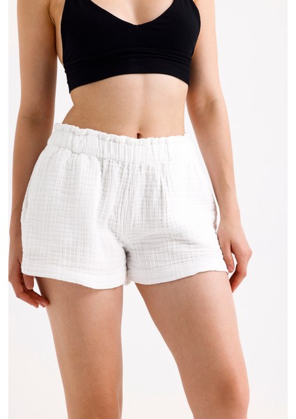 4 Kat Müslin Şort modelleri