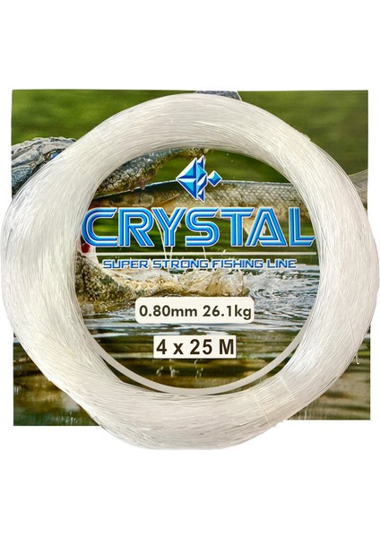 Beyaz Poşet Misina 0.80 mm