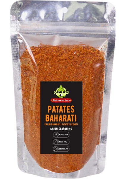 Çamlıca Baharat Patates Baharatı Kajun Baharatlı Patates Çeşnisi 100 gr