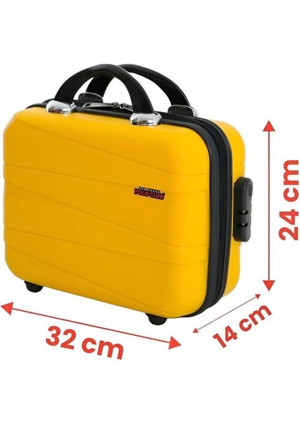 Unisex Şifreli Dayanıklı Esnek ve Kırılmaz Pp Silikon Makyaj Çantası ve Hostes El Valizi fırsatları