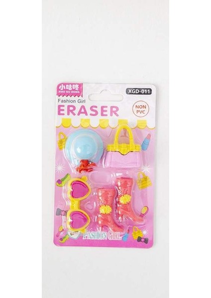 Silgi 8359 Creative 3D Girl Erasers Silgi 1 Adet