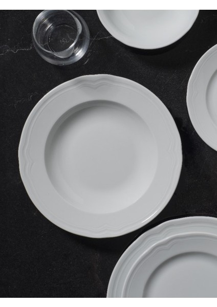 Venedik 6 Adet 24 Cm Çukur Tabak