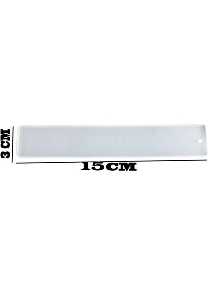 Epoksi Reçine Silikon Kitap Ayracı Kalıbı 15 cm fiyatları
