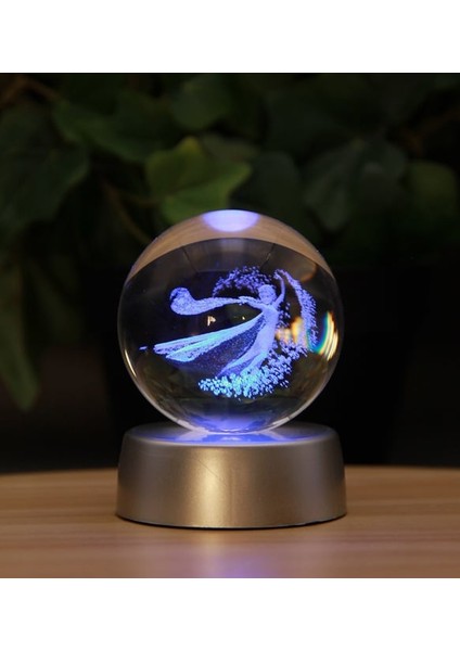 Işıklı ve 3D Boyutlu Kristalleşmiş Cam Frozen Elsa Küre modelleri