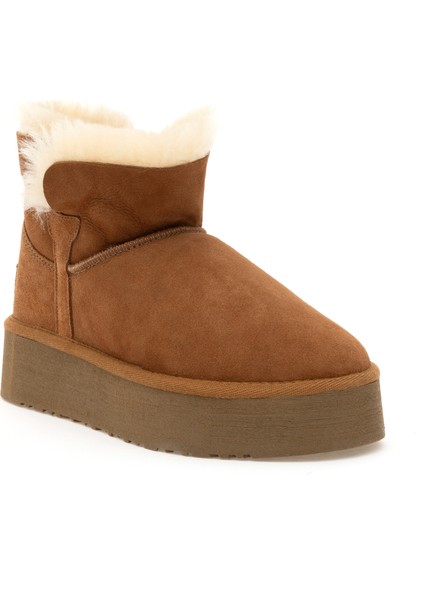 Kadın Taba Deri Bot 50295584-VR099 indirimleri