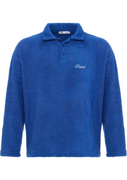 Yazı Detaylı Oversize Sweatshırt Saks