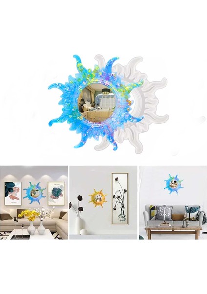 Epoksi Silikon Kalıp Dekoratif Eğlenceli Güneş Kalıbı 29 Cm fiyatları