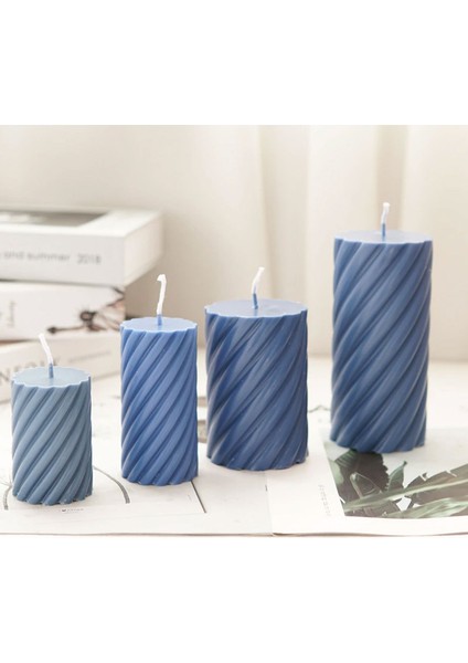 Poli Karbon Mum Kalıbı Mika Sert Plastik Burgulu Mum Kalıbı 8,6x9 cm 6234 fırsatları