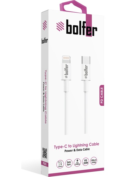 Type-C To Type-C Hızlı Şarj Kablosu 25W
