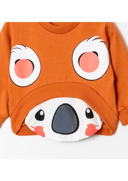Koala Temalı Bebek Eşofman Takımı Pijama