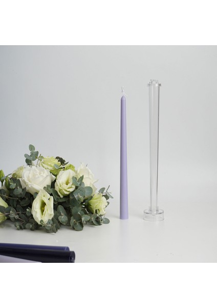 Poli Karbon Mum Kalıbı Şamdanlık Uzun Kalıbı 9152 fiyatları