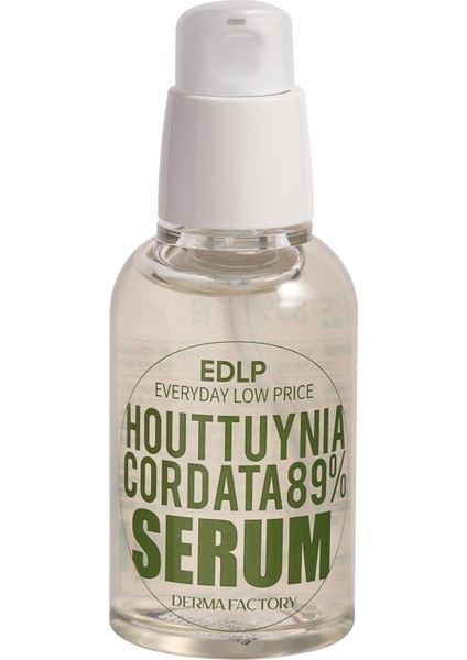 %89 Houttuynia Cordata Içeren Yatıştırıcı Nemlendirici Serum Derma Factory Ampoule 50ML Büyük Boy