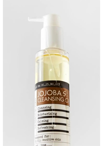 %5 Jojoba Akne Karşıtı, Makyaj ve Yüz Temizleme Yağı Derma Factory %5 Jojoba Cleansing Oil 150ML