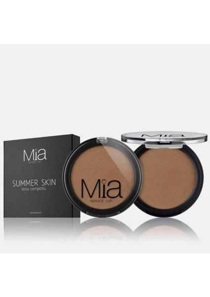 Kompakt Bronzer Summer Skın Bronzer Bronz Bisküvi Toz Mat MIA-TR042