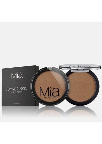 Kompakt Bronzer Summer Skın Bronzer Bronz Bisküvi Toz Mat MIA-TR042