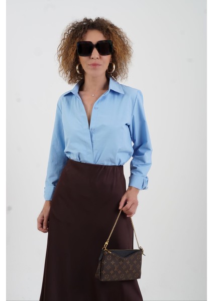 Mavi Boyfriend Gömlek