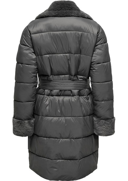 Kadın Cuba Faux Fur Puffer Kaban