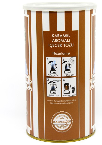 Karamel Aromalı Milkshake Tozu 1 kg