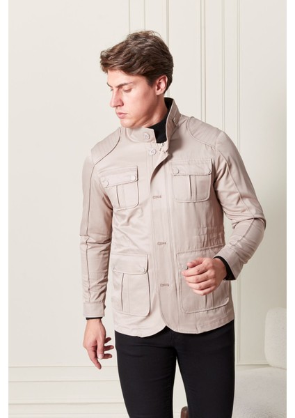 Düğmeli Erkek Trençkot modelleri