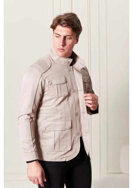 Düğmeli Erkek Trençkot fırsatları