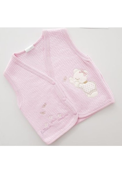 Kelebek Tutan Tavşan Kapitone Yelek