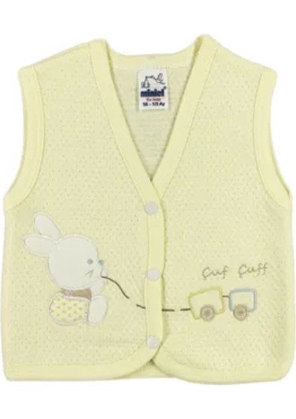 Elbiseli Tavşan Kapitone Yelek